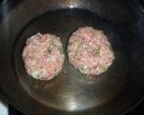 オクラ・キャベツのハンバーグ作り方6写真