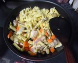 五目炊き込みご飯作り方3写真