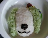 わんわんうーたんのわんわんキャラ弁作り方2写真