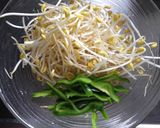 豆もやしと牛肉のオイスター炒め作り方1写真
