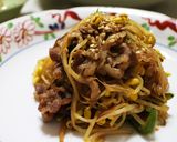 豆もやしと牛肉のオイスター炒め作り方6写真