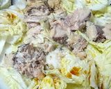 手間いらず♡白菜のうま煮~サバ水煮缶~作り方3写真