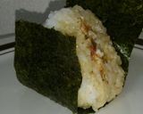 卵マヨおかか♪おにぎり作り方4写真