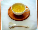 ふんわり卵と粒々コーンの中華スープ作り方5写真