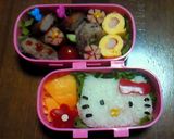 キャラ弁❀キティちゃん弁当❀作り方3写真