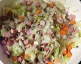 野菜いっぱいオムレツライス作り方1写真