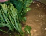 「あまり苦くない」春菊の玉子焼き和え作り方3写真