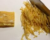 「あまり苦くない」春菊の玉子焼き和え作り方2写真