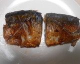 さば塩焼きの、きのこあんのせ作り方10写真
