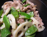 いんげんと豚肉の炒め煮作り方8写真
