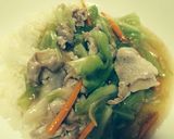 野菜あんかけ丼作り方5写真