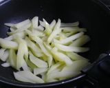 じゃがいもと豚肉のカレーソース炒め作り方3写真