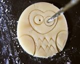 家にある型で簡単♪可愛いふくろうクッキー作り方14写真