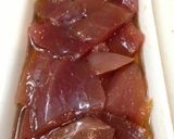 Ｃｏｃｏ流＊アヒポキ（マグロの漬け）作り方3写真