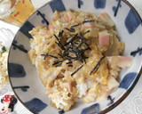 簡単 美味しい たぬき丼 卵 揚げ玉作り方3写真