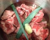 絶品！トロトロ牛すじと大根の煮込み作り方1写真