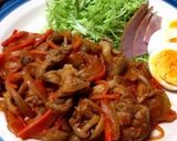 お弁当にも★豚肉のケチャップ炒め作り方4写真