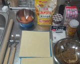 マロンパイケーキ作り方1写真