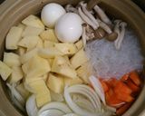 白い煮肉じゃが作り方2写真