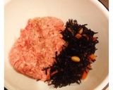 リメイク☆ひじきの煮物で豚つくね☆作り方1写真