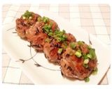リメイク☆ひじきの煮物で豚つくね☆作り方7写真