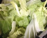 白菜と鶏団子の和風ミルクスープ作り方3写真