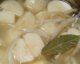 甘塩ダラジャガイモのスープ煮作り方5写真