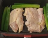 簡単中華前菜 蒸し鶏ネギソースがけ♪作り方2写真