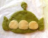 ハロウィンも⁈リトルグリーンメンクッキー作り方13写真