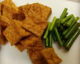にんにくの芽と厚揚げの中華炒め作り方1写真