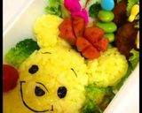 プーさん♡キャラ弁作り方3写真
