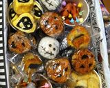パーティ持ち寄りにハロウィンキャラ弁当♪作り方7写真