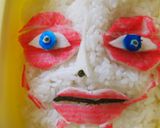 キャラ弁♪ちょいリアル！？女型の巨人弁当作り方2写真