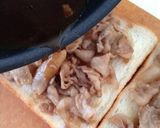 リメイク！しょうが焼きトースト♡作り方1写真