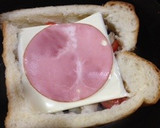 目玉焼きトースト作り方4写真