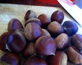 お母さんの栗ご飯作り方1写真
