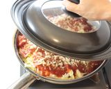 白菜と豚肉のトマト蒸し煮作り方5写真