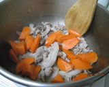 圧力鍋で豚肉とサツマイモの旨煮♪作り方2写真