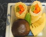 冷凍OKお弁当おせちに♪くるくる信田巻き作り方13写真