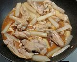 鶏肉と大根の中華炒め煮作り方7写真