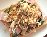 ゴーヤ×ベーコンの和カレートースト作り方5写真