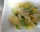 茹でキャベツと豆腐の簡単サラダ作り方4写真