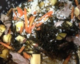 昆布とさつまいもの炊き込み御飯作り方2写真