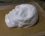 ハロウィンに♪スカル塩釜焼き!!作り方8写真