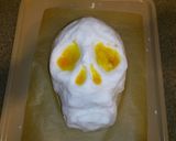 ハロウィンに♪スカル塩釜焼き!!作り方9写真