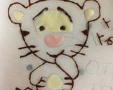 デコチョコ～ティガー&ピグレット♡作り方1写真