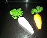 人参と大根畑の可愛いサラダ作り方5写真