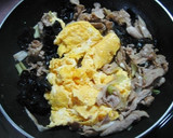 豚肉ときくらげの卵炒め作り方19写真