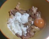 鳥の唐揚げはちみつレモンバターソース作り方2写真