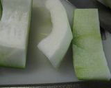 つやつやとろり♡冬瓜＆鶏あんかけ作り方1写真